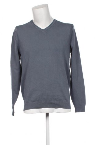 Ανδρικό πουλόβερ Finshley&Harding, Μέγεθος L, Χρώμα Μπλέ, Τιμή 7,57 €