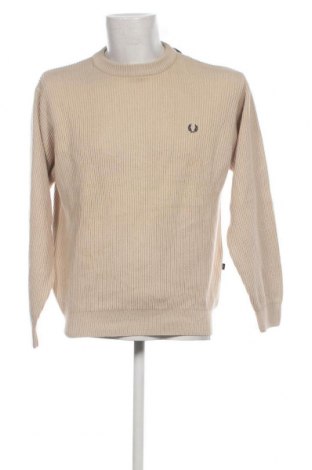 Ανδρικό πουλόβερ Fred Perry, Μέγεθος M, Χρώμα Εκρού, Τιμή 69,28 €