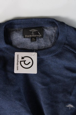 Ανδρικό πουλόβερ Fynch-Hatton, Μέγεθος XL, Χρώμα Μπλέ, Τιμή 20,33 €