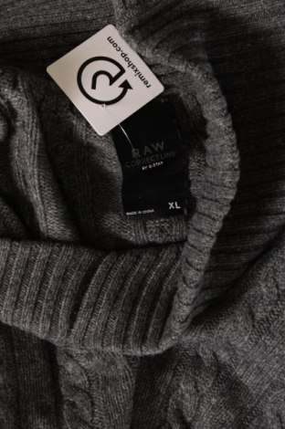 Мъжки пуловер G-Star Raw, Размер XL, Цвят Сив, Цена 57,60 лв.