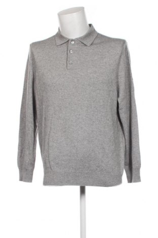 Мъжки пуловер Galeria, Размер L, Цвят Сив, Цена 62,00 лв.