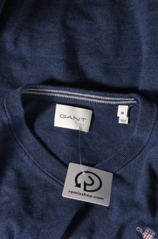 Ανδρικό πουλόβερ Gant, Μέγεθος M, Χρώμα Μπλέ, Τιμή 52,58 €