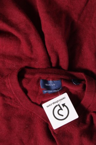 Męski sweter Gant, Rozmiar XL, Kolor Czerwony, Cena 184,24 zł