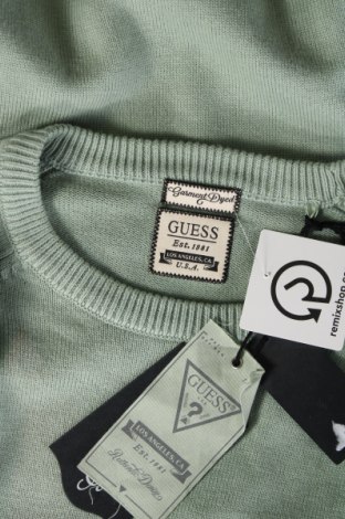 Ανδρικό πουλόβερ Guess, Μέγεθος L, Χρώμα Πράσινο, Τιμή 36,18 €