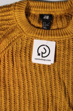 Ανδρικό πουλόβερ H&M, Μέγεθος M, Χρώμα Κίτρινο, Τιμή 9,15 €