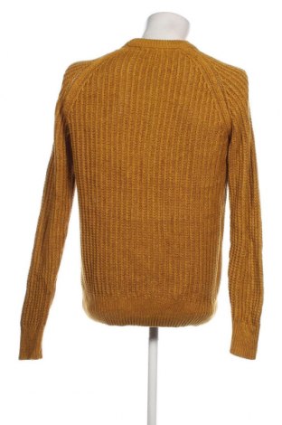 Мъжки пуловер H&M, Размер M, Цвят Жълт, Цена 15,66 лв.