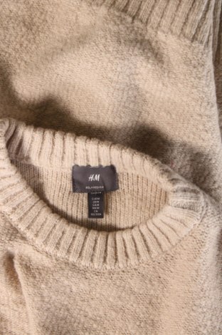 Мъжки пуловер H&M, Размер M, Цвят Бежов, Цена 9,28 лв.