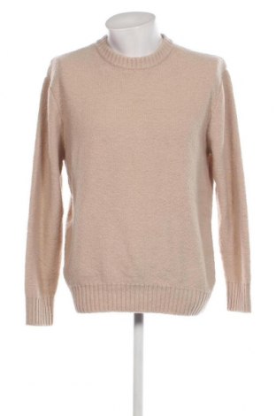 Ανδρικό πουλόβερ H&M, Μέγεθος M, Χρώμα  Μπέζ, Τιμή 5,74 €