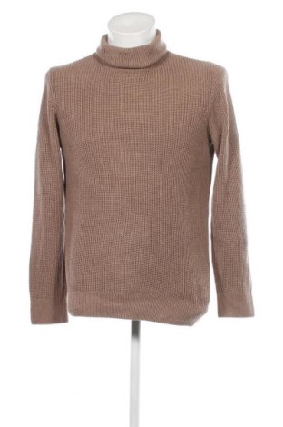 Мъжки пуловер H&M, Размер M, Цвят Бежов, Цена 17,40 лв.