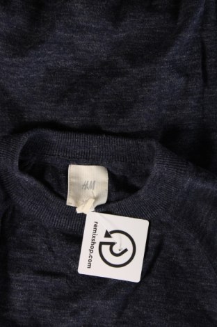Ανδρικό πουλόβερ H&M L.O.G.G., Μέγεθος M, Χρώμα Μπλέ, Τιμή 7,00 €