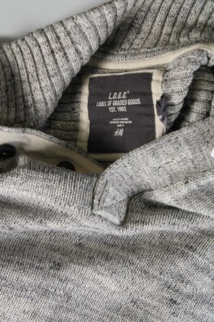 Ανδρικό πουλόβερ H&M L.O.G.G., Μέγεθος L, Χρώμα Γκρί, Τιμή 8,07 €