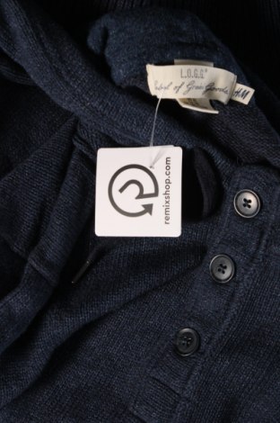 Ανδρικό πουλόβερ H&M L.O.G.G., Μέγεθος XL, Χρώμα Μπλέ, Τιμή 7,71 €