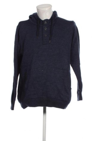 Мъжки пуловер H&M L.O.G.G., Размер XL, Цвят Син, Цена 17,40 лв.