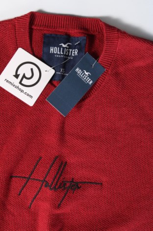 Herrenpullover Hollister, Größe XS, Farbe Rot, Preis 5,95 €