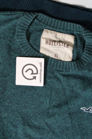 Pulover de bărbați Hollister, Mărime L, Culoare Albastru, Preț 111,84 Lei