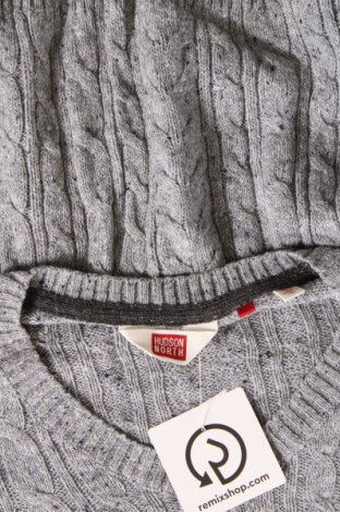 Мъжки пуловер Hudson North, Размер L, Цвят Сив, Цена 18,36 лв.