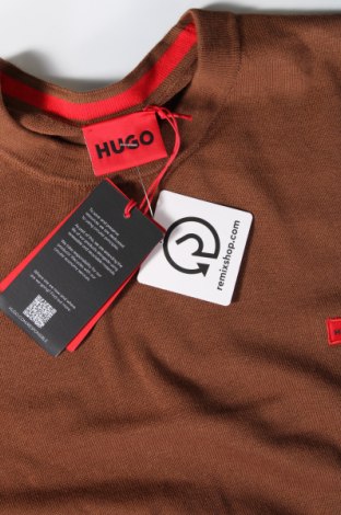 Мъжки пуловер Hugo Boss, Размер XL, Цвят Кафяв, Цена 139,70 лв.