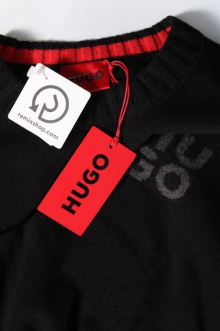 Мъжки пуловер Hugo Boss, Размер L, Цвят Черен, Цена 185,42 лв.