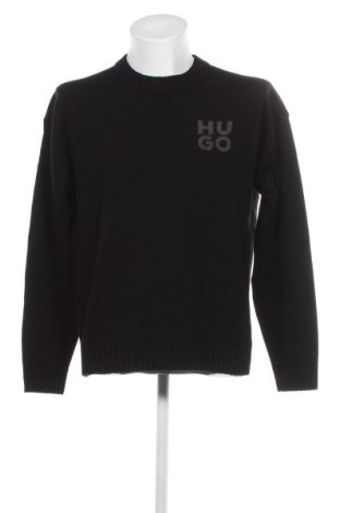 Ανδρικό πουλόβερ Hugo Boss, Μέγεθος L, Χρώμα Μαύρο, Τιμή 95,58 €