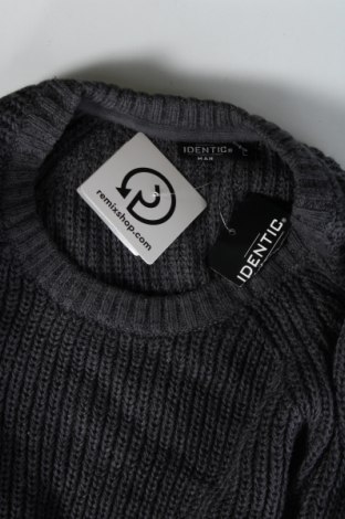 Ανδρικό πουλόβερ Identic, Μέγεθος L, Χρώμα Γκρί, Τιμή 6,64 €