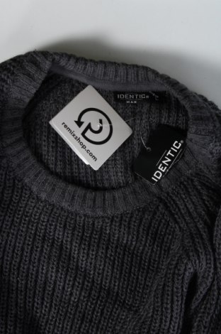 Herrenpullover Identic, Größe L, Farbe Grau, Preis 6,05 €