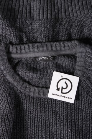 Мъжки пуловер Identic, Размер L, Цвят Сив, Цена 12,47 лв.