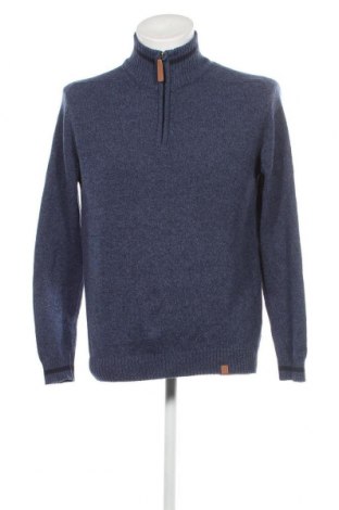 Ανδρικό πουλόβερ Identic, Μέγεθος M, Χρώμα Μπλέ, Τιμή 6,28 €