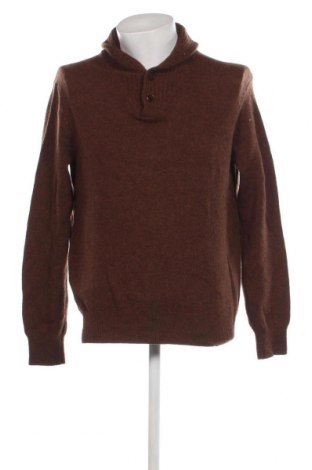 Męski sweter J.Crew, Rozmiar L, Kolor Brązowy, Cena 307,99 zł