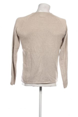 Herrenpullover Jack & Jones, Größe S, Farbe Beige, Preis 9,46 €