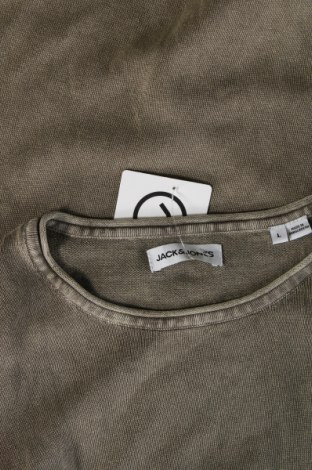 Мъжки пуловер Jack & Jones, Размер L, Цвят Зелен, Цена 30,80 лв.