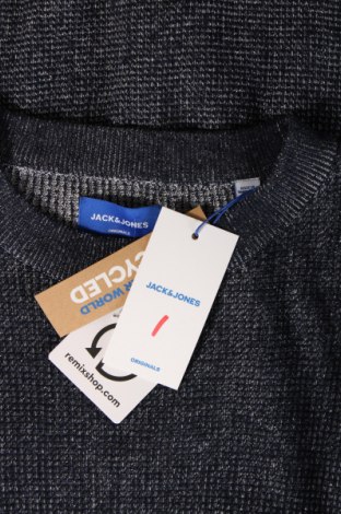 Ανδρικό πουλόβερ Jack & Jones, Μέγεθος L, Χρώμα Μπλέ, Τιμή 13,10 €