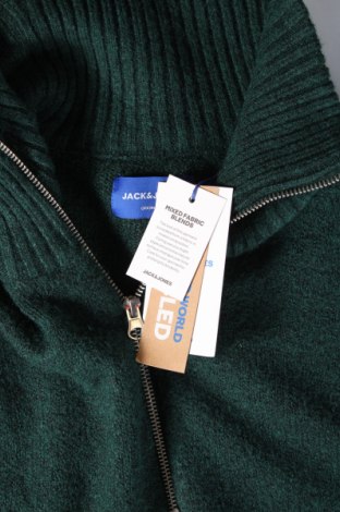 Мъжки пуловер Jack & Jones, Размер L, Цвят Зелен, Цена 20,02 лв.