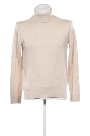Ανδρικό πουλόβερ Jack & Jones, Μέγεθος M, Χρώμα  Μπέζ, Τιμή 15,88 €
