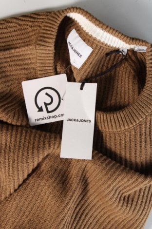 Ανδρικό πουλόβερ Jack & Jones, Μέγεθος L, Χρώμα  Μπέζ, Τιμή 15,88 €
