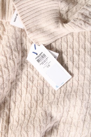 Ανδρικό πουλόβερ Jack & Jones, Μέγεθος XL, Χρώμα  Μπέζ, Τιμή 15,88 €