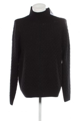 Мъжки пуловер Jack & Jones, Размер XXL, Цвят Черен, Цена 42,35 лв.
