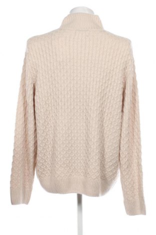 Herrenpullover Jack & Jones, Größe XXL, Farbe Beige, Preis 15,88 €