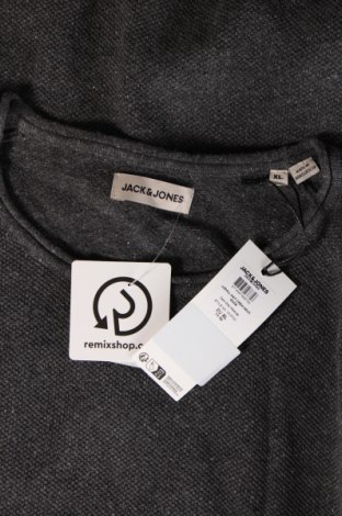 Ανδρικό πουλόβερ Jack & Jones, Μέγεθος XL, Χρώμα Γκρί, Τιμή 16,27 €