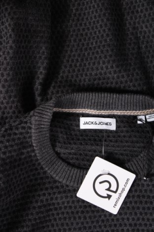 Ανδρικό πουλόβερ Jack & Jones, Μέγεθος XL, Χρώμα Γκρί, Τιμή 15,88 €