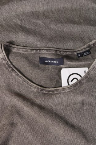 Мъжки пуловер Jack & Jones, Размер M, Цвят Сив, Цена 7,14 лв.