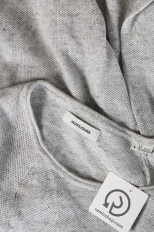Мъжки пуловер Jack & Jones, Размер L, Цвят Сив, Цена 14,28 лв.