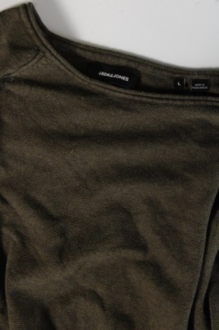 Мъжки пуловер Jack & Jones, Размер L, Цвят Зелен, Цена 10,54 лв.