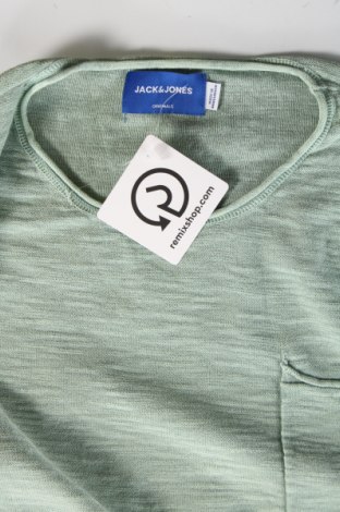 Ανδρικό πουλόβερ Jack & Jones, Μέγεθος L, Χρώμα Πράσινο, Τιμή 8,35 €
