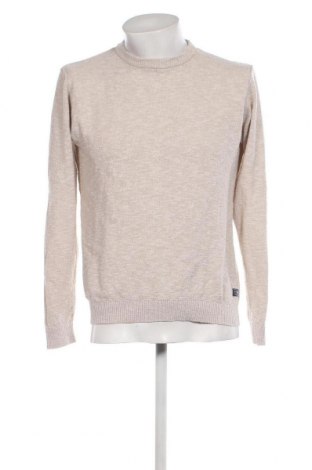 Ανδρικό πουλόβερ Jack & Jones, Μέγεθος M, Χρώμα Εκρού, Τιμή 10,43 €