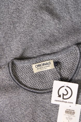 Мъжки пуловер Jack & Jones, Размер L, Цвят Сив, Цена 39,27 лв.