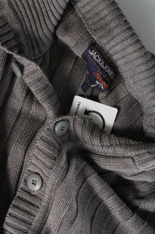 Мъжки пуловер Jack & Jones, Размер L, Цвят Сив, Цена 17,34 лв.