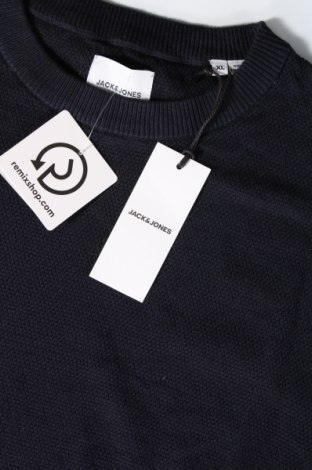 Ανδρικό πουλόβερ Jack & Jones, Μέγεθος XL, Χρώμα Μπλέ, Τιμή 16,27 €