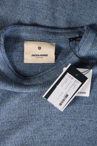 Мъжки пуловер Jack & Jones PREMIUM, Размер L, Цвят Син, Цена 30,80 лв.