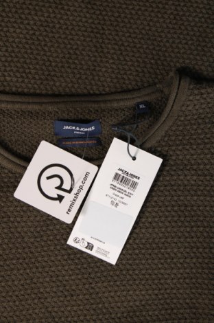Ανδρικό πουλόβερ Jack & Jones PREMIUM, Μέγεθος XL, Χρώμα Πράσινο, Τιμή 15,88 €