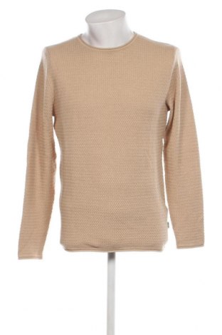 Мъжки пуловер Jack & Jones PREMIUM, Размер M, Цвят Бежов, Цена 38,50 лв.